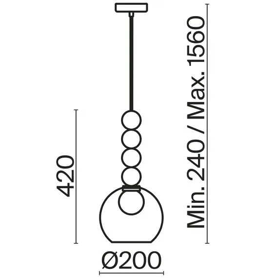Freya FR5220PL-01CH3 Светильник подвесной Focus, изображение 5