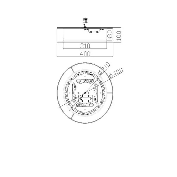 Freya FR6005CL-L36G Потолочный светодиодный светильник Zoticus, изображение 5