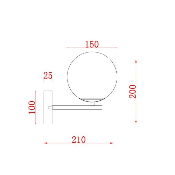 Freya FR5230WL-01BS Бра Marble, изображение 6