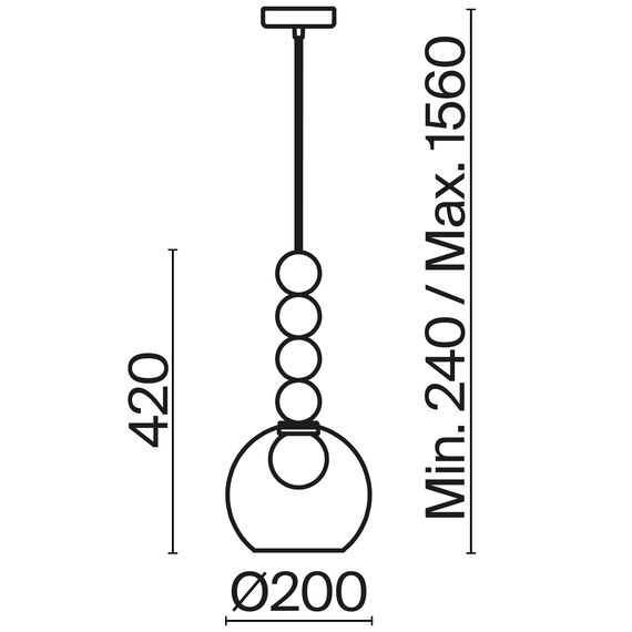 Freya FR5220PL-01CH3 Светильник подвесной Focus, изображение 6