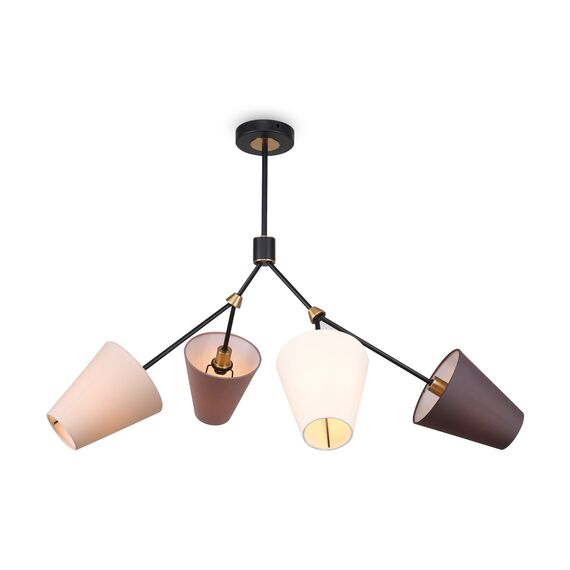 Freya FR5370CL-04B Люстра на штанге Hats
