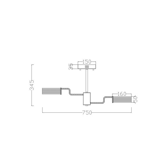 Freya FR6039CL-L64CH Люстра на штанге светодиодная Eva, изображение 3