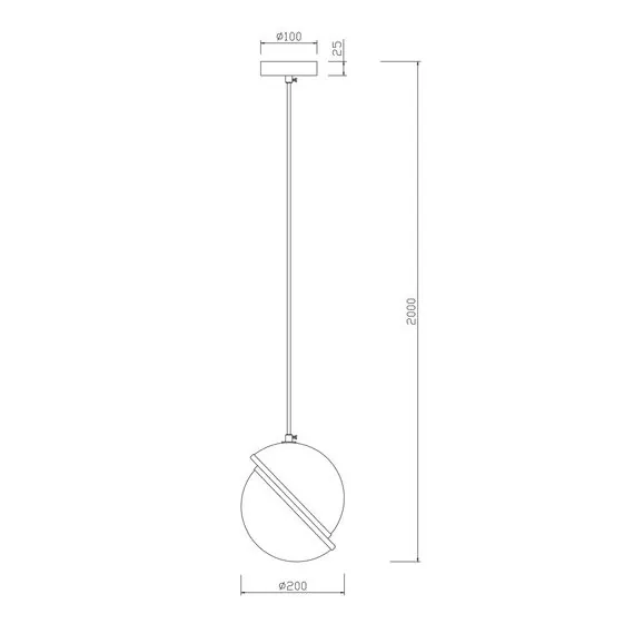 Freya FR5181PL-01CH Подвесной светильник Element, изображение 6
