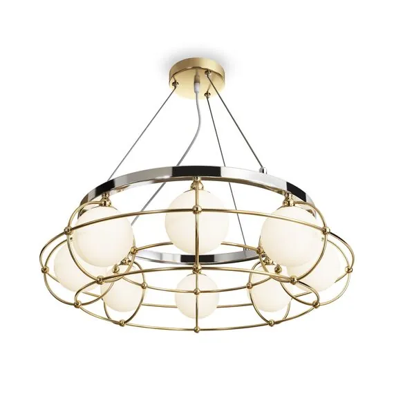 Freya FR5183PL-06G Люстра на штанге Circle, изображение 5