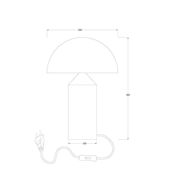 Freya FR5218TL-01BS Настольная лампа Eleon, изображение 3