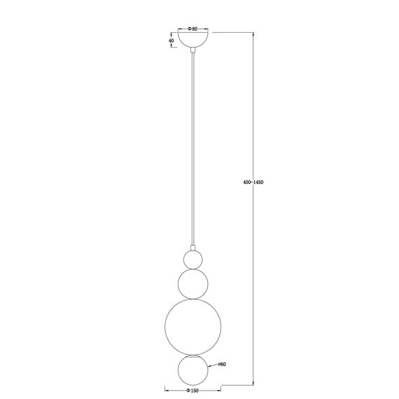 Freya FR5388PL-01CH Светильник подвесной Pearl, изображение 8