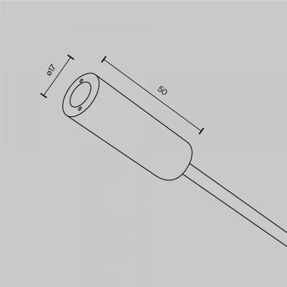 Maytoni Technical CA003EC-B Аксессуар для штанговой системы освещения Axity, изображение 6