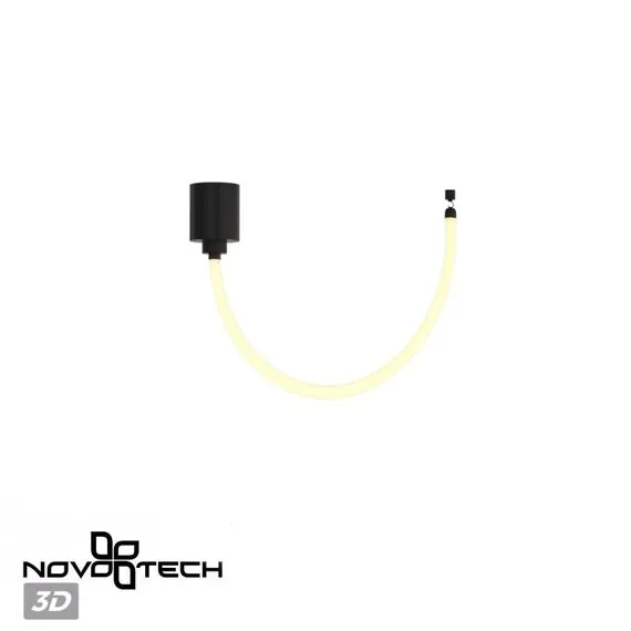 NOVOTECH 359326 KONST NT24 000 черный Светильник светодиодный IP20 LED 3000K 14W 170-265V 1360Лм RAMO, изображение 7