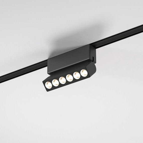 Elektrostandard a063696 Flat Magnetic Трековый светильник 6W 4000K Insight (чёрный) 85090/01