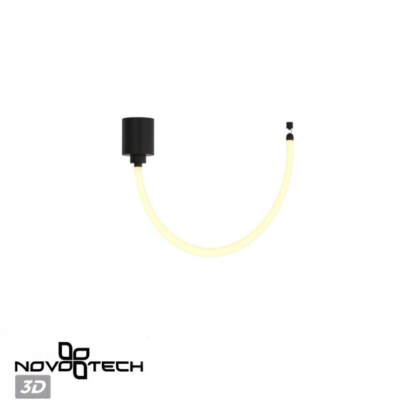 NOVOTECH 359326 KONST NT24 000 черный Светильник светодиодный IP20 LED 3000K 14W 170-265V 1360Лм RAMO, изображение 7