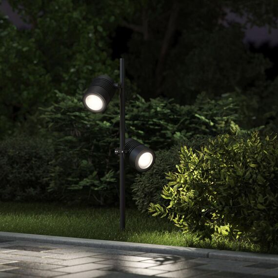Elektrostandard a058259 Landscape/2 (041 FL LED)/Светильник садово-парковый черный, изображение 4
