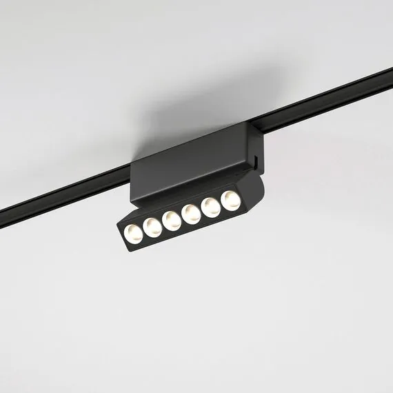 Elektrostandard a063696 Flat Magnetic Трековый светильник 6W 4000K Insight (чёрный) 85090/01