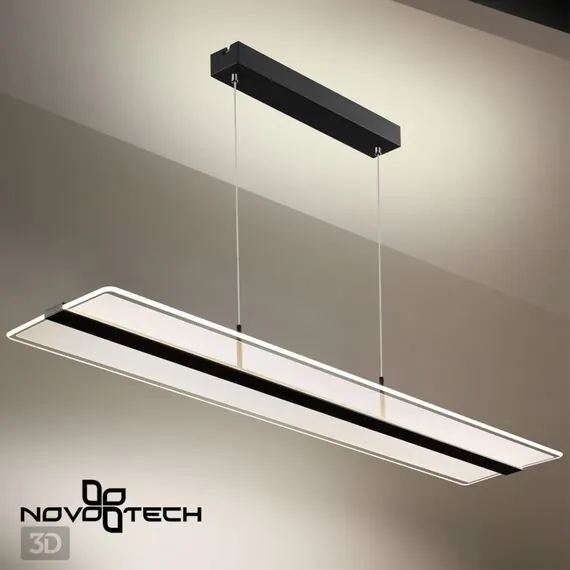 NOVOTECH 358992 OVER NT23 156 Светильник подвесной диммируемый со сменой цв.температуры, пульт ДУ (2.4G) в комплекте IP20 LED 3000~6000К 50W 85-265V ITER, изображение 5