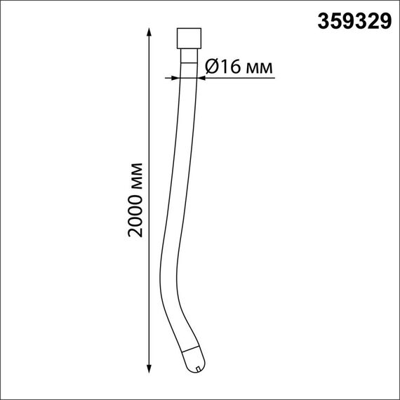 NOVOTECH 359329 KONST NT24 000 черный Светильник светодиодный IP20 LED 4000K 25W 170-265V 2420Лм RAMO, изображение 2