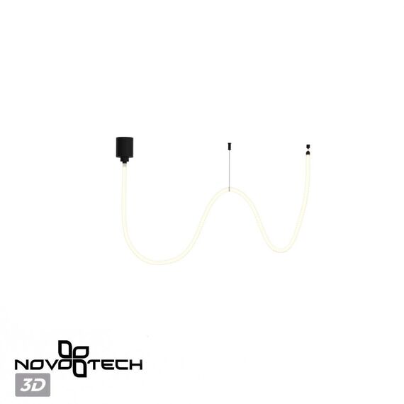 NOVOTECH 359329 KONST NT24 000 черный Светильник светодиодный IP20 LED 4000K 25W 170-265V 2420Лм RAMO, изображение 8