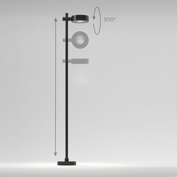 Elektrostandard a066693 35172/F Светильник садово-парковый Feature черный, изображение 3