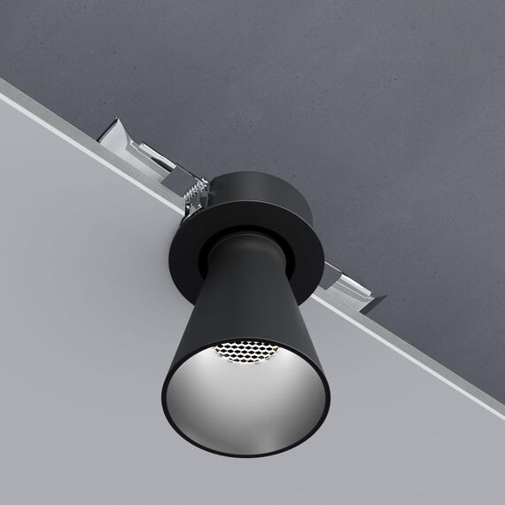 Elektrostandard a068057 25097/LED 8W 4000K Светильник встраиваемый светодиодный черный, изображение 3