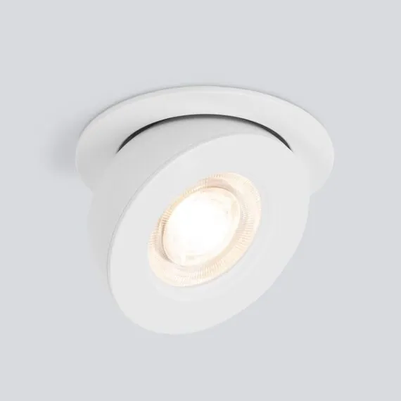 Elektrostandard a060941 Pruno белый 8W 4200К (25080/LED)/Встраиваемый светодиодный светильник