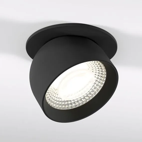 Elektrostandard a065455 25092/LED светильник встраиваемый светодиодный черный