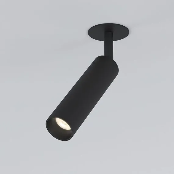 Elektrostandard a058226 Diffe Светильник встраиваемый черный 8W 4200K (25040/LED)