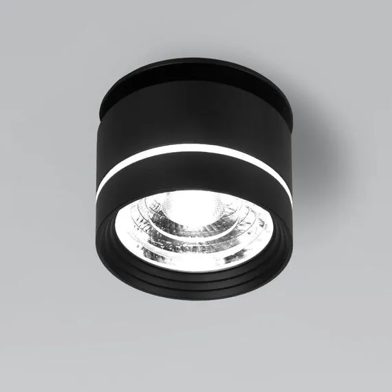 Elektrostandard a062932 Встраиваемый светодиодный светильник 25035/LED 8W 4200K чёрный, изображение 2