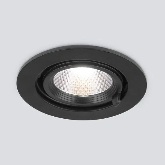 Elektrostandard a052456 9918 LED Светильник встраиваемый 9W 4200K черный, изображение 2