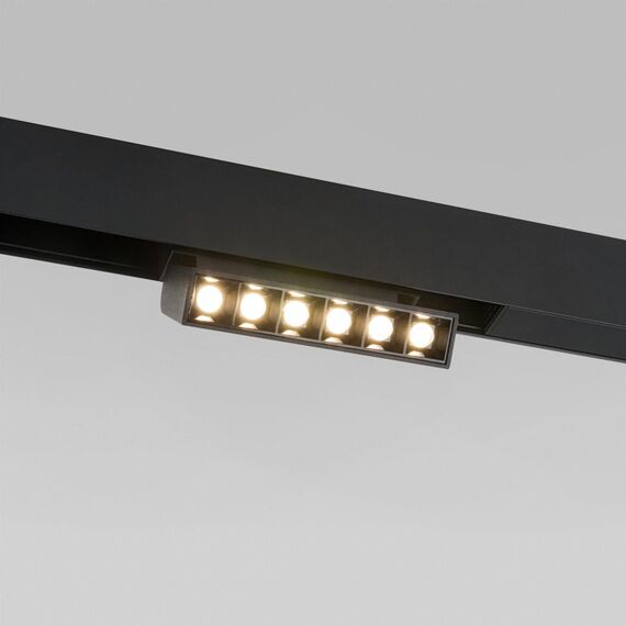 Elektrostandard a066586 85194/01 Slim Magnetic Умный трековый светильник 6W 2700-6500K Dim HL01 (черный), изображение 3