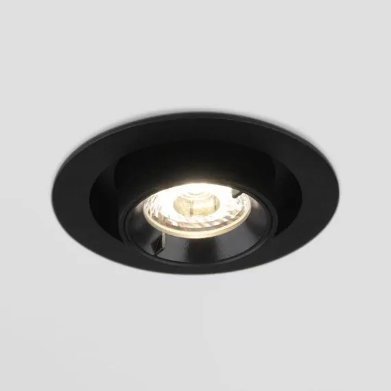 Elektrostandard a052449 9917 LED Светильник встраиваемый 10W 4200K черный матовый, изображение 3