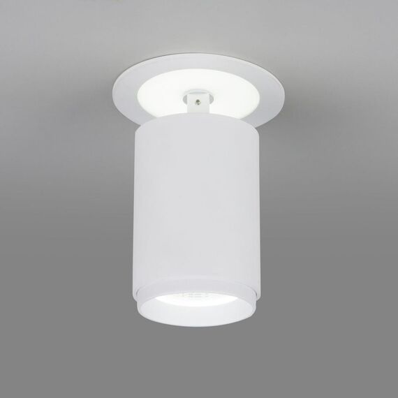 Elektrostandard a039152 DSR002 9+3W 6500K Светильник встраиваемый белый матовый (DSR002 9W 6500K), изображение 3