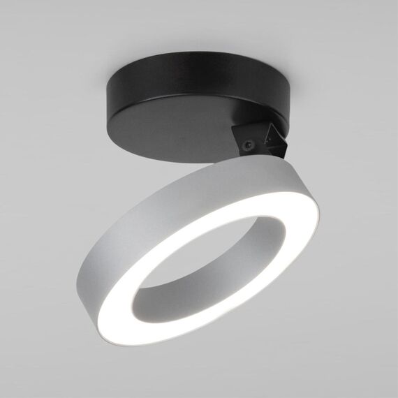 Elektrostandard a060186 Spila серебро 12W 4200К (25105/LED) Светильник накладной серебро