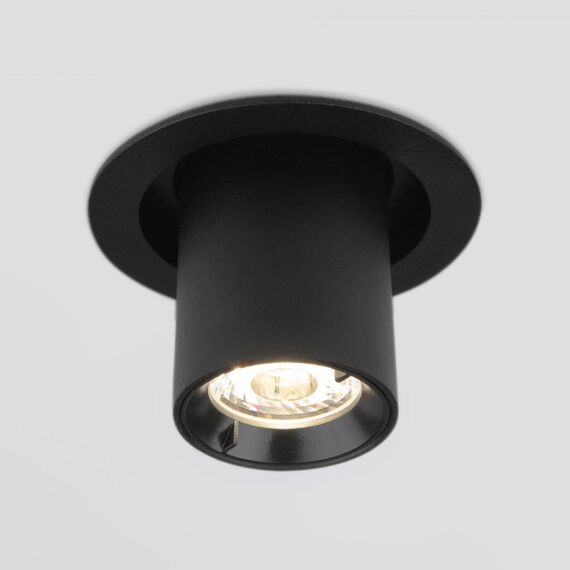 Elektrostandard a052449 9917 LED Светильник встраиваемый 10W 4200K черный матовый, изображение 2