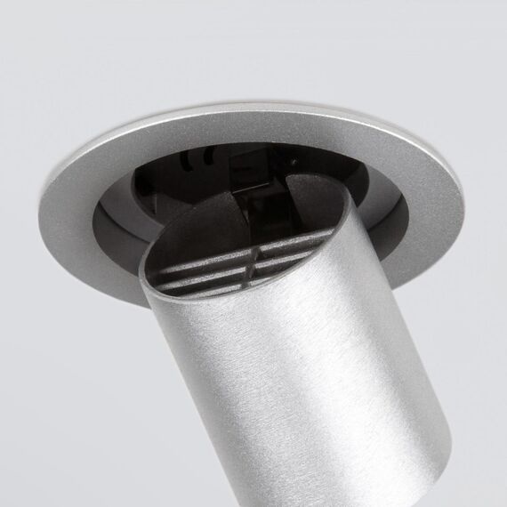Elektrostandard a052450 9917 LED Светильник встраиваемый 10W 4200K серебро, изображение 4
