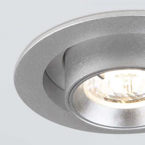 Elektrostandard a052450 9917 LED Светильник встраиваемый 10W 4200K серебро, изображение 5