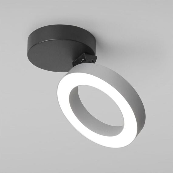 Elektrostandard a060186 Spila серебро 12W 4200К (25105/LED) Светильник накладной серебро, изображение 3