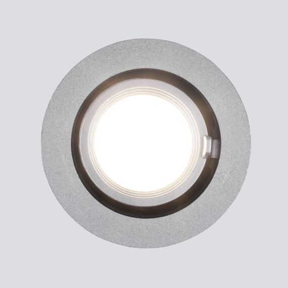 Elektrostandard a052457 9918 LED Светильник встраиваемый 9W 4200K серебро, изображение 3