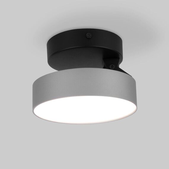 Elektrostandard a060190 Pila серебро 12W 4200К (25135/LED)Светильник накладной черный, изображение 3