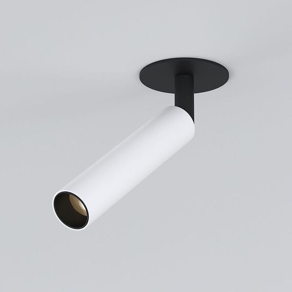 Elektrostandard a058216 Diffe Светильник встраиваемый белый / черный 5W 4200K (25027/LED)
