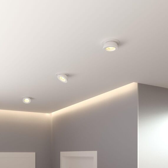 Elektrostandard a060941 Pruno белый 8W 4200К (25080/LED)/Встраиваемый светодиодный светильник, изображение 3