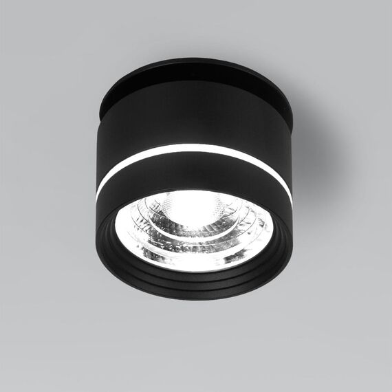Elektrostandard a062932 Встраиваемый светодиодный светильник 25035/LED 8W 4200K чёрный, изображение 2