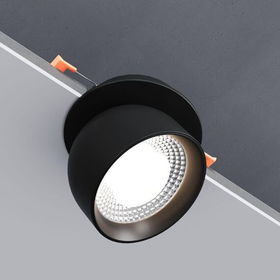 Elektrostandard a065455 25092/LED светильник встраиваемый светодиодный черный, изображение 3