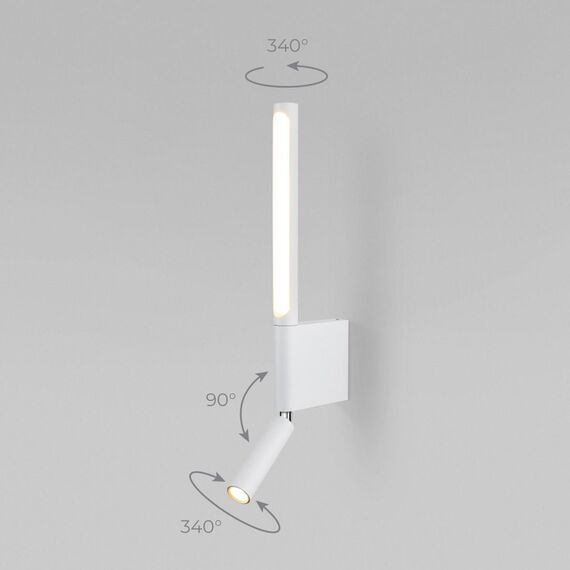 Elektrostandard a057583 40111/LED Светильник Настенный светодиодный Sarca LED белый, изображение 2