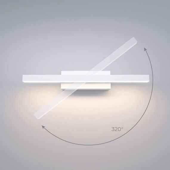 Elektrostandard a061223 40121/LED Светильник Настенный светодиодный Rino белый, изображение 2