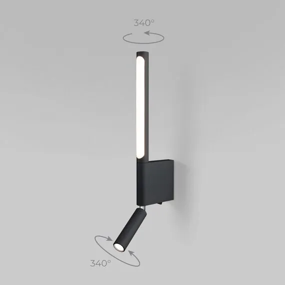Elektrostandard a063692 40111/LED Светильник Настенный светодиодный Sarca LED черный 4000К, изображение 3