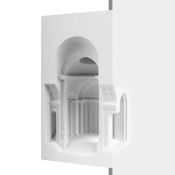 LOFT IT 10355A Гипсовый встраиваемый светильник под покраску Antique