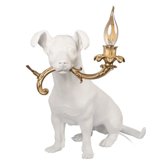LOFT IT 10312 White Настольная лампа Dog