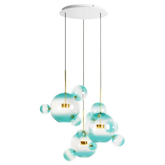 LOFT IT 2027-D3 Blue Подвесной светильник Bolle