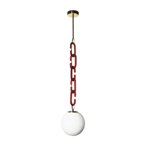 LOFT IT 10128P Red Подвесной светильник Chain