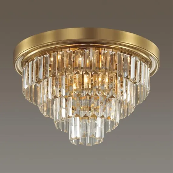 LUMION 5257/6C CLASSI LN23 84 латунь Люстра потолочная E14 6*40W 220V ZAHA, изображение 5