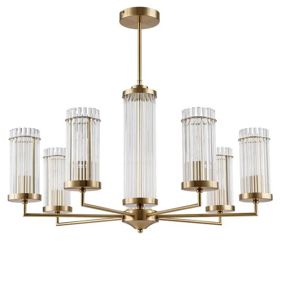 LUMION 6527/7 CLASSI LN23 32 латунь Люстра E14 7*40W 220V ELLOW