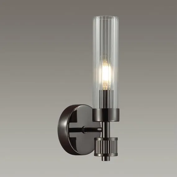 LUMION 5275/1W CLASSI LN23 37 черный хром Бра E14 1*40W 220V KAMILLA, изображение 3